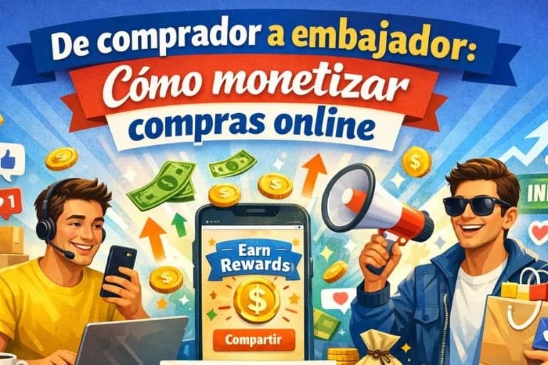 De comprador a embajador: cómo monetizar compras online