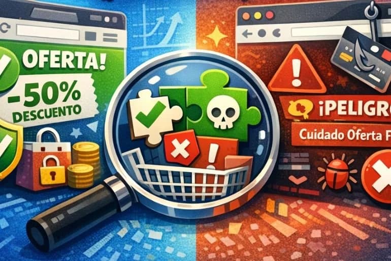 Extensiones para ofertas seguras (y cuáles evitar en 2026)