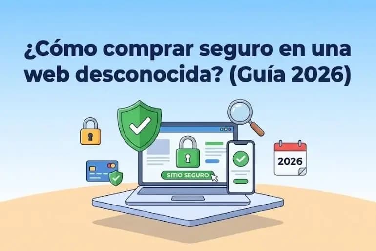 ¿Qué hacer antes de comprar en una web no conocida? (Guía 2026)