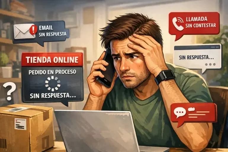 ¿Qué hacer si una tienda online no responde después de comprar? Guía infalible 2026
