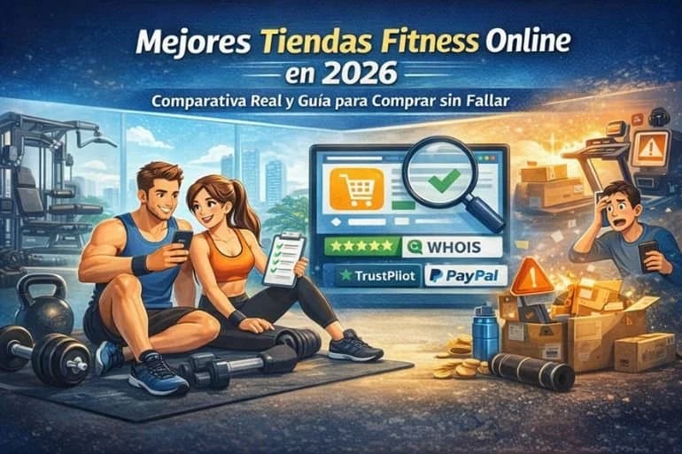 Mejores Tiendas Fitness Online en 2026: Comparativa Real y Guía para Comprar sin Fallar