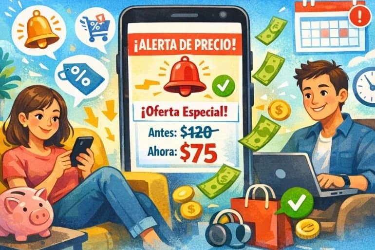 Alertas de precio: cómo configurarlas para ahorrar sin volverte loco en 2026