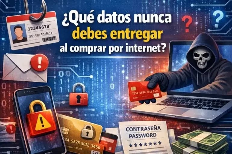 Qué datos personales en compras online que nunca debes entregar: Guía Eficaz 2026