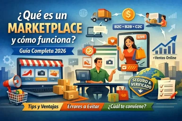 Qué es un marketplace y cómo funciona: guía completa 2026