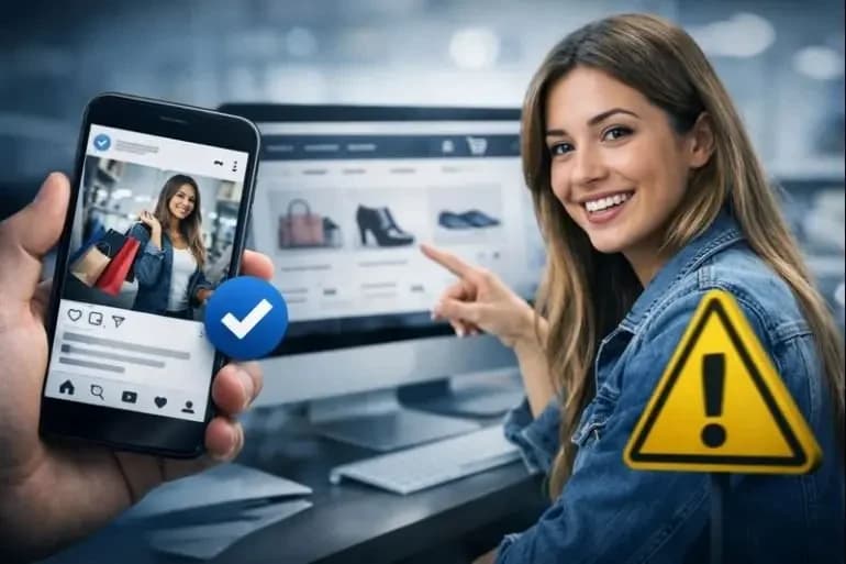 Tiendas promocionadas por influencers: cómo evitar estafas y comprar seguro en 2026