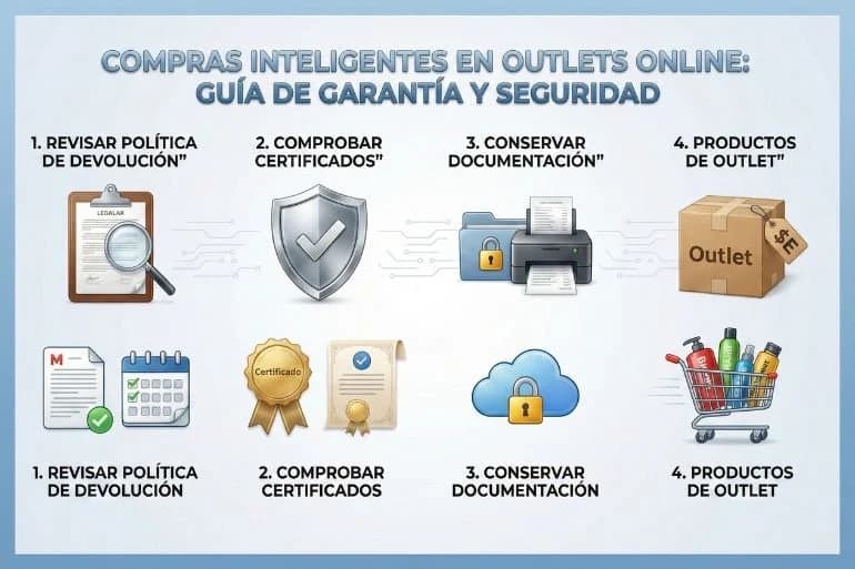 ¿Cómo comprar en outlets online sin perder la garantía? (Guía 2026)