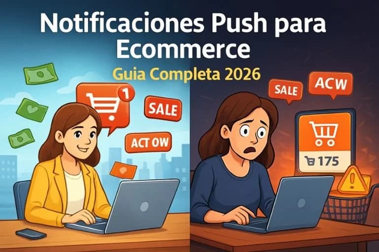 Notificaciones Push para Ecommerce: Guía Completa 2026