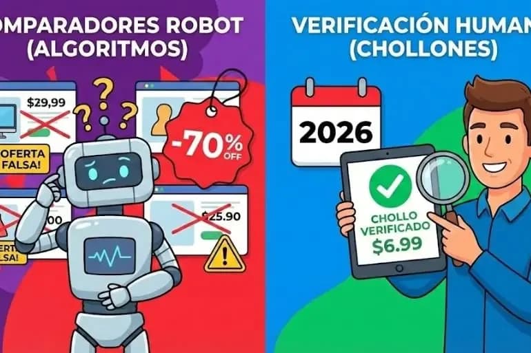 ¿Cómo comparar precios online y evitar falsos chollos en 2026?