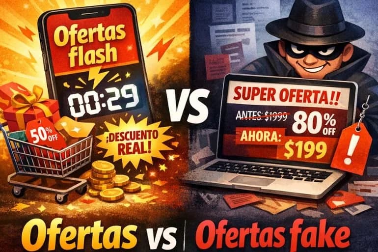 Ofertas flash vs ofertas fake: cómo diferenciarlas en 30 segundos