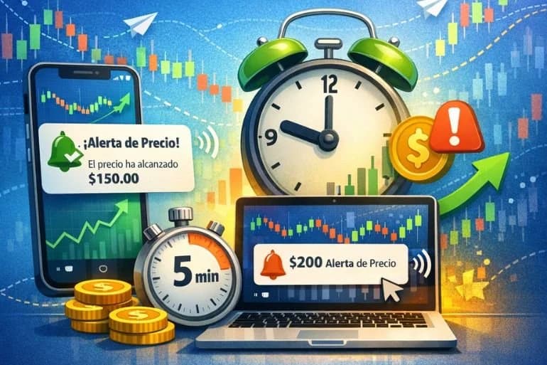 Alertas de precio que funcionan: configúralas en 5 minutos (2026)