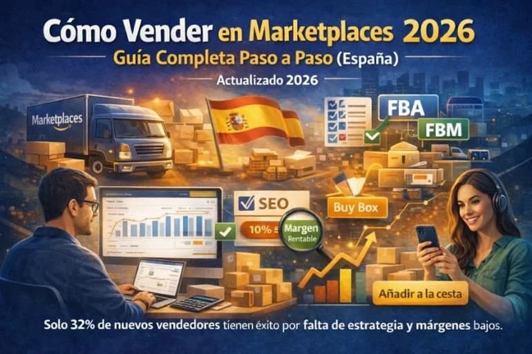 Cómo Vender en Marketplaces en 2026: Guía Completa Paso a Paso (España)
