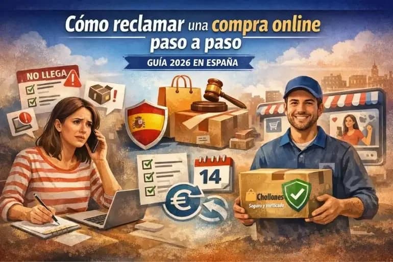 Cómo reclamar una compra online paso a paso (Guía 2026 en España)
