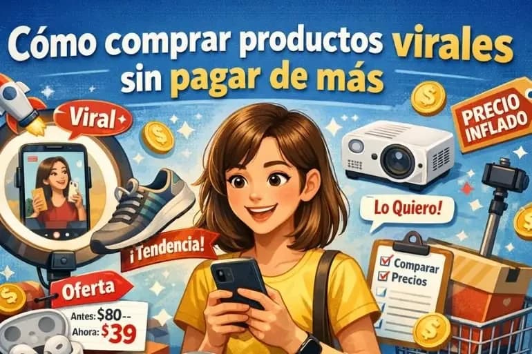 Cómo comprar productos virales baratos sin pagar de más en 2026