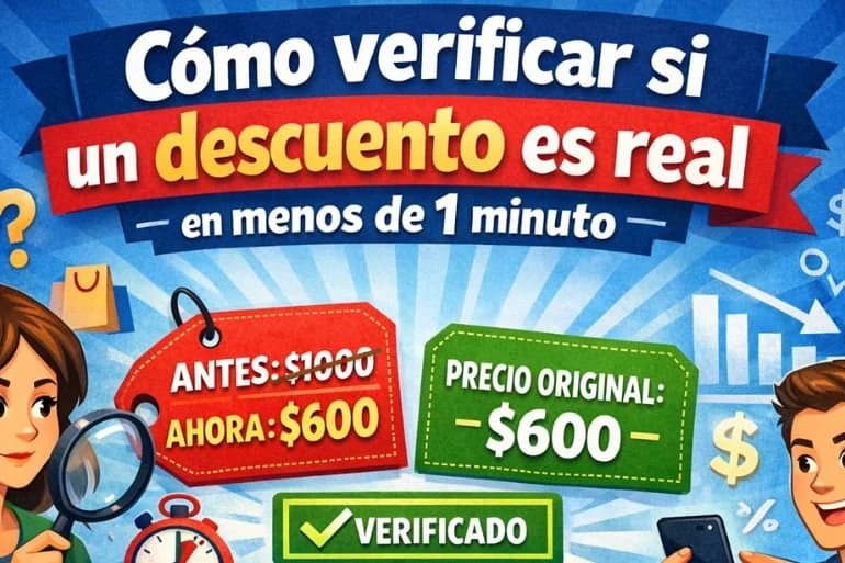 Cómo verificar si un descuento es real en menos de 1 minuto (Guía 2026)