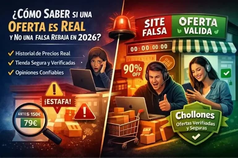 Cómo saber si una oferta es real y no una falsa rebaja en 2026