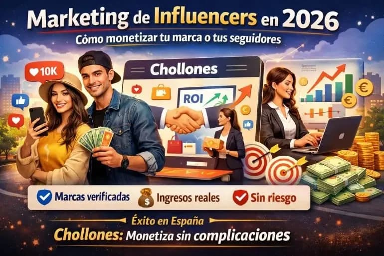Marketing de Influencers en 2026: Guía infalible de cómo monetizar tu marca o tus seguidores