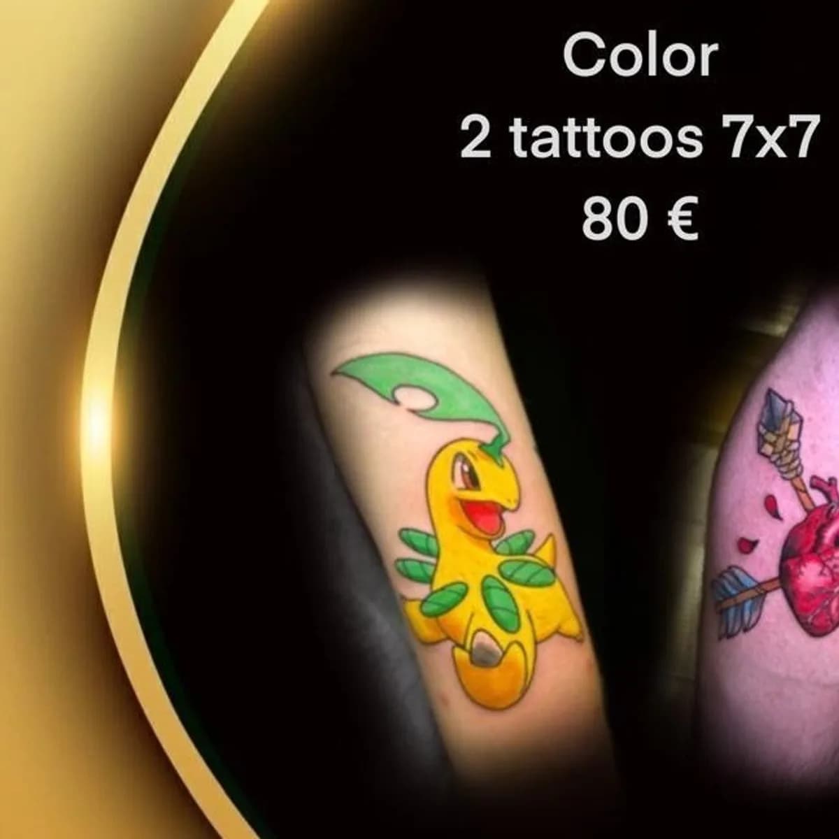 2 Tattoos 7x7 Color