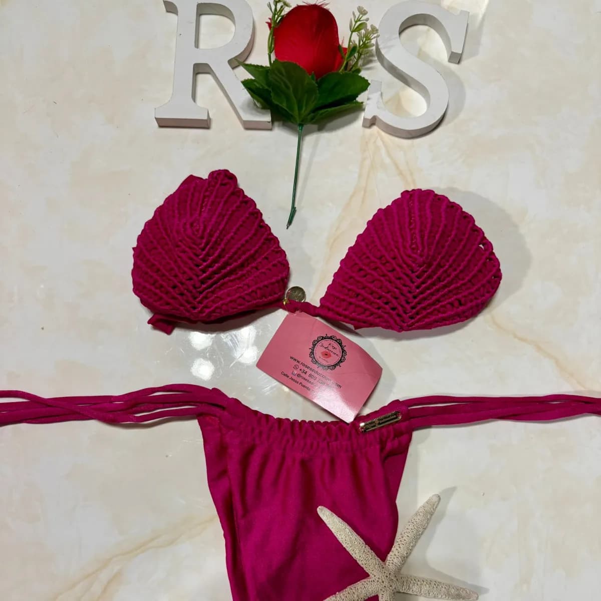 BIKINI MACRAME CONCHA