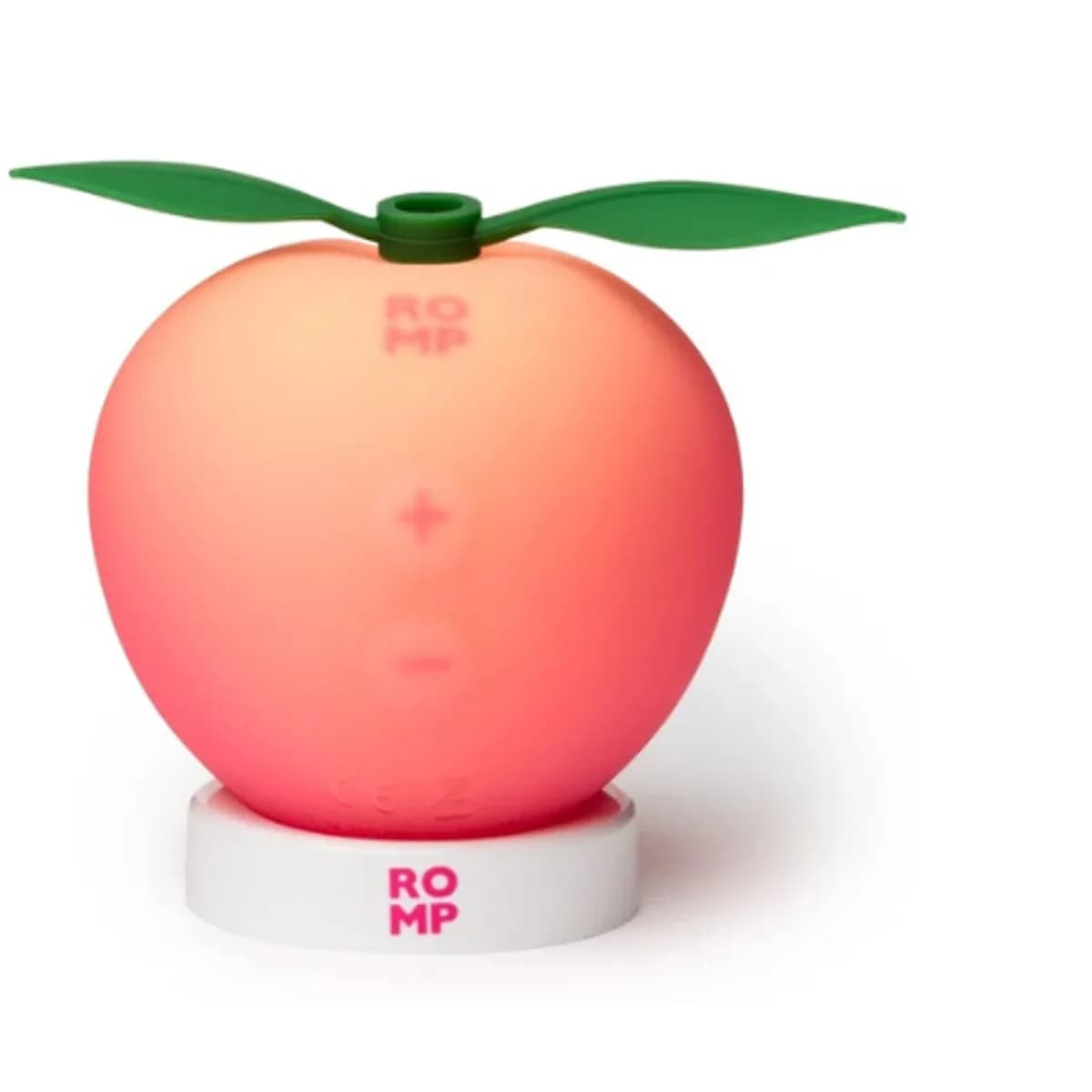 Succionador de clítoris ROMP Pink Peach, forma melocotón