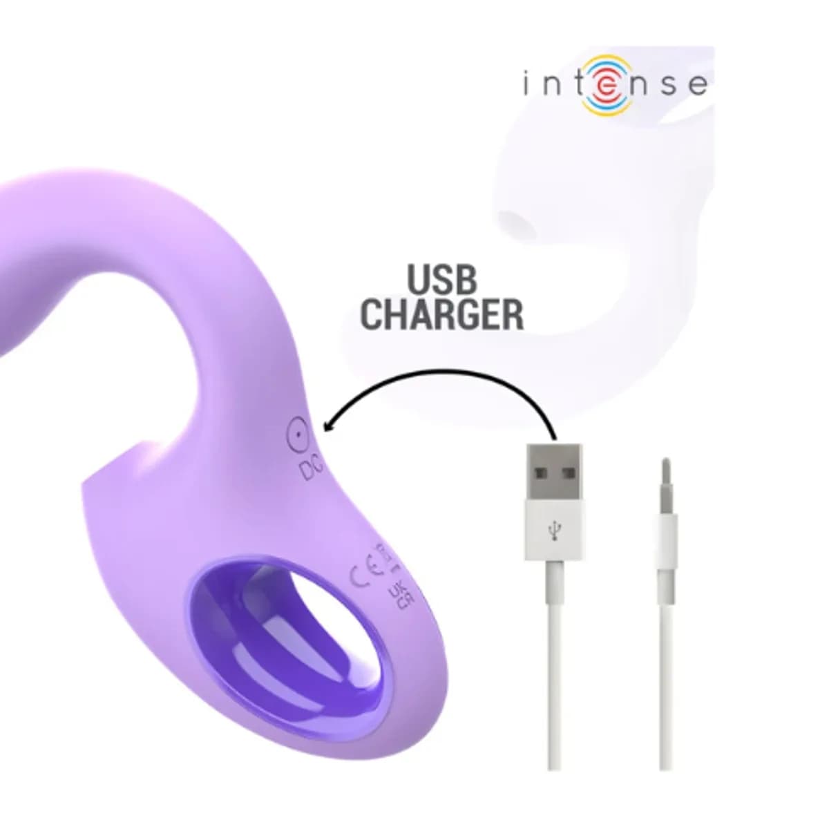 Estimulador y vibrador BAXTER, INTENSE, succión y vibración