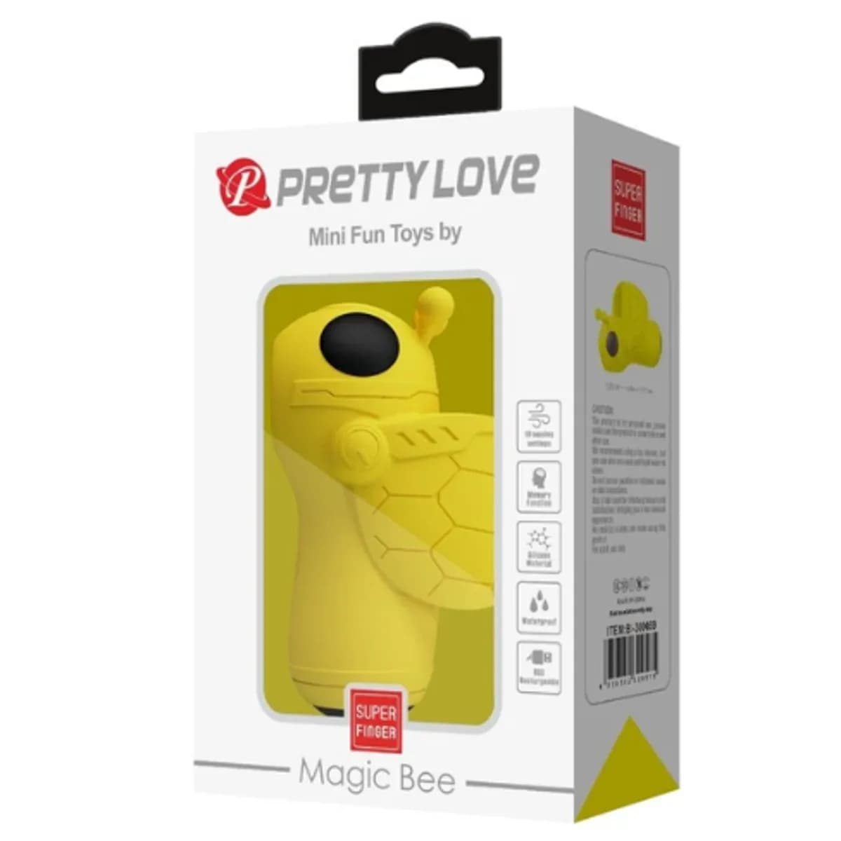 Estimulador con vibración y tapping Fun Toys Magic Bee