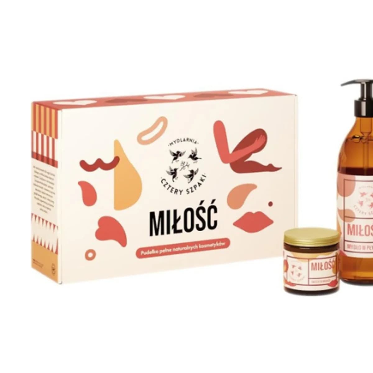 Mydlarnia milosc jabon liquido 500ml + vela 1u.