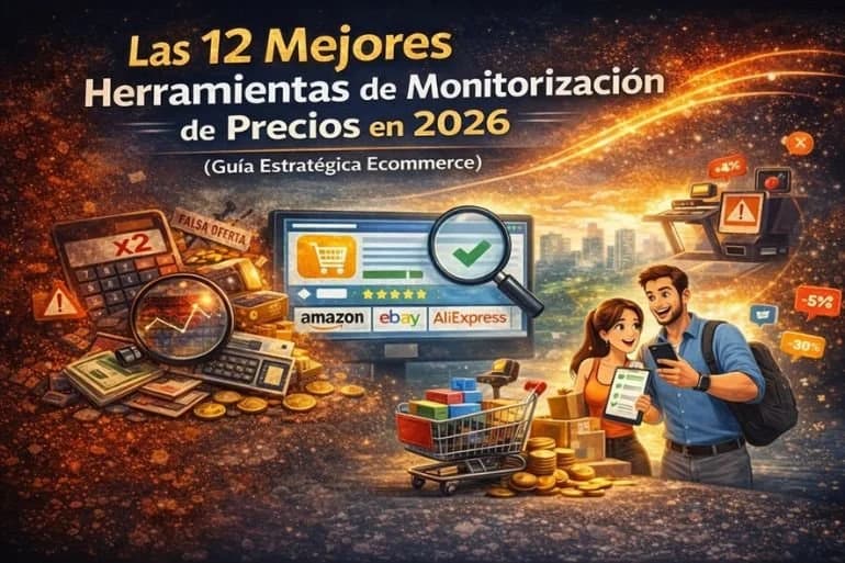 Las 12 Mejores Herramientas de Monitorización de Precios en 2026 (Guía Estratégica Ecommerce)