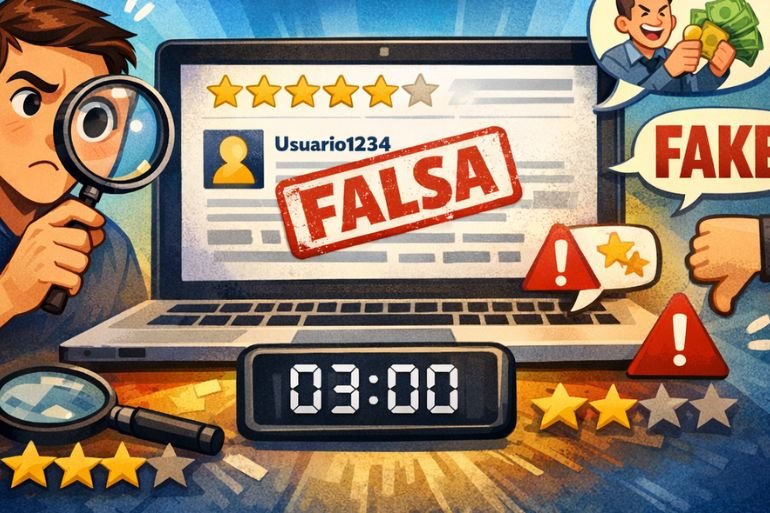 Cómo identificar reseñas falsas