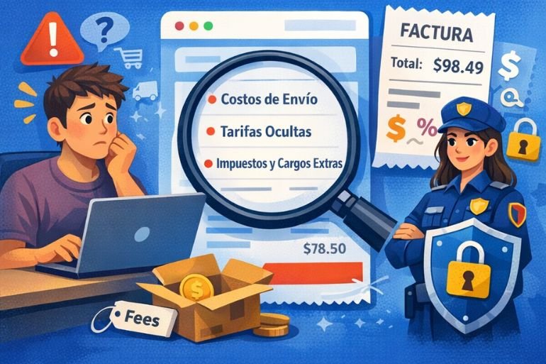 cargos sorpresa en checkout