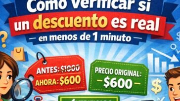 si un descuento es real