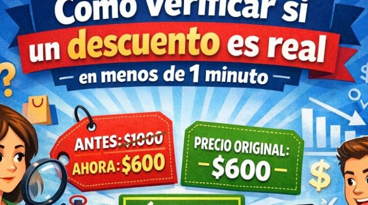 si un descuento es real
