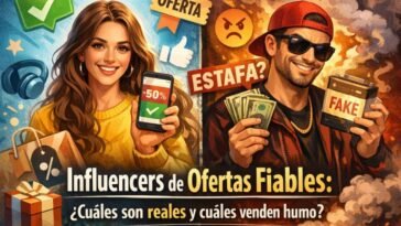 Influencers de ofertas fiables