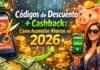 Códigos de descuento y cashback