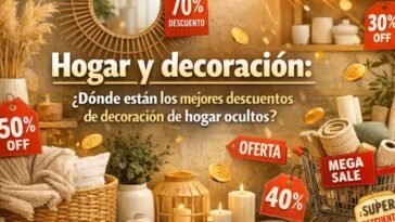 descuentos de decoración de hogar