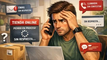 tienda online no responde