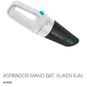 Aspirador mano bat. kuken 8.4v. Kuken