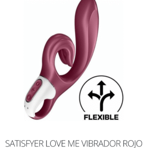 Satisfyer love me vibrador rojo