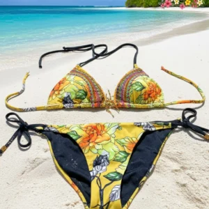 BIKINI DOS PIEZAS CON PIEDERIA