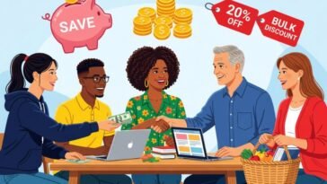 Compradores que ahorran juntos