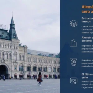 Alemán en 100 Pasos: de cero al B2 en 25 semanas