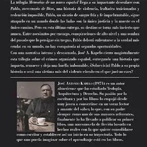 Pablo: Memorias de un narco español – Mercenario de Dios (tapa dura)