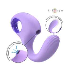 Estimulador y vibrador BAXTER, INTENSE, succión y vibración