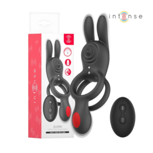 Anillo vibrador doble INTENSE con mando a distancia