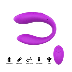 Estimulador de pinza Intense Nora con vibración y mando