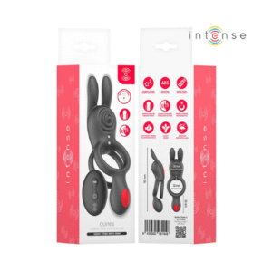 Anillo vibrador doble INTENSE con mando a distancia