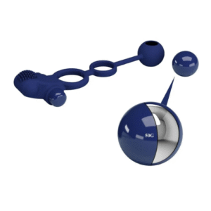 Anillo vibrador doble con plug Pretty Love Remington