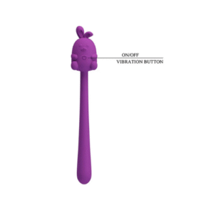 Vibrador flexible Pretty Love Cute Bunny recargable
