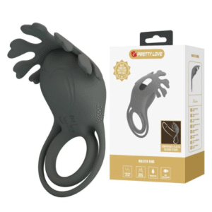 Anillo vibrador recargable con estimulador Pretty Love