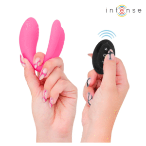 Vibrador de pinzas INTENSE Julia con control remoto