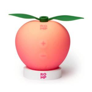 Succionador de clítoris ROMP Pink Peach, forma melocotón